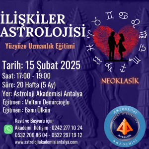 ilişkiler Astrolojisi Yüz Yüze Antalya