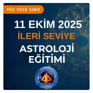 İleri Seviye Astroloji  11 Ekim Yüz Yüze