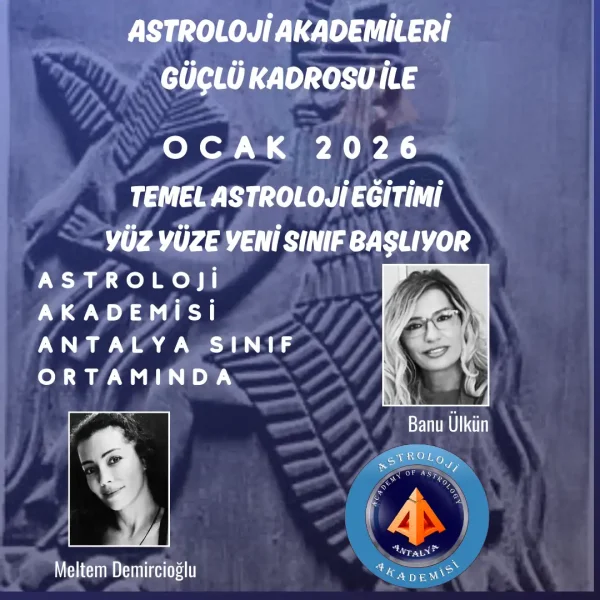 Temel Astroloji Eğitimi YÜZYÜZE OCAK 2026