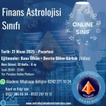 FİNANSAL ASTROLOJİ  ONLINE 21 NİSAN 2025