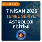 Online Temel Astroloji Eğitimi 7 Nisan 2026