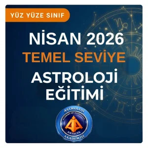 Temel Astroloji Eğitimi YÜZYÜZE Nisan 2026