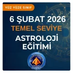 Temel Astroloji Eğitimi YÜZYÜZE 6 Şubat 2026