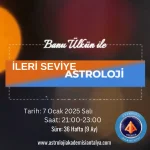 İleri Seviye Astroloji  7 Ocak