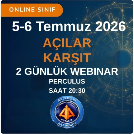 KARŞIT AÇILAR WEBINAR 5-6 TEMMUZ 2026