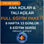 ANA AÇILAR & TALİ AÇILAR FULL PAKET 6 EĞİTİM